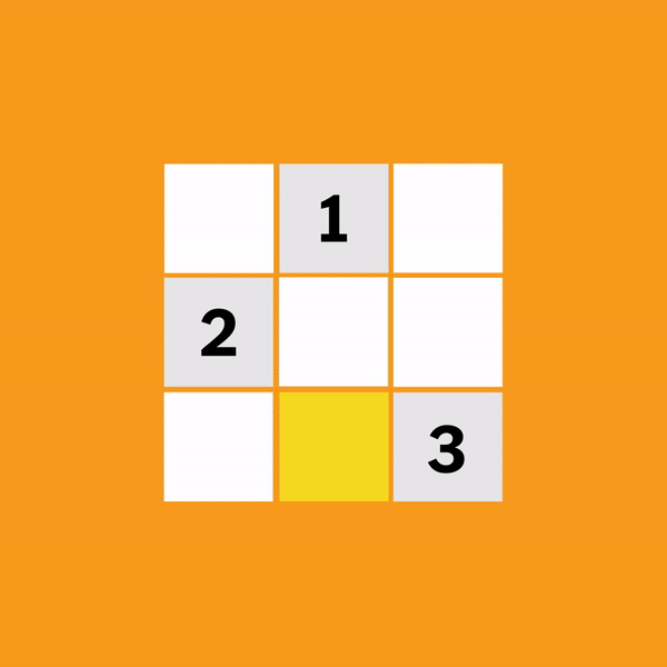 Marketing gif for Sudoku in the NYT Games app