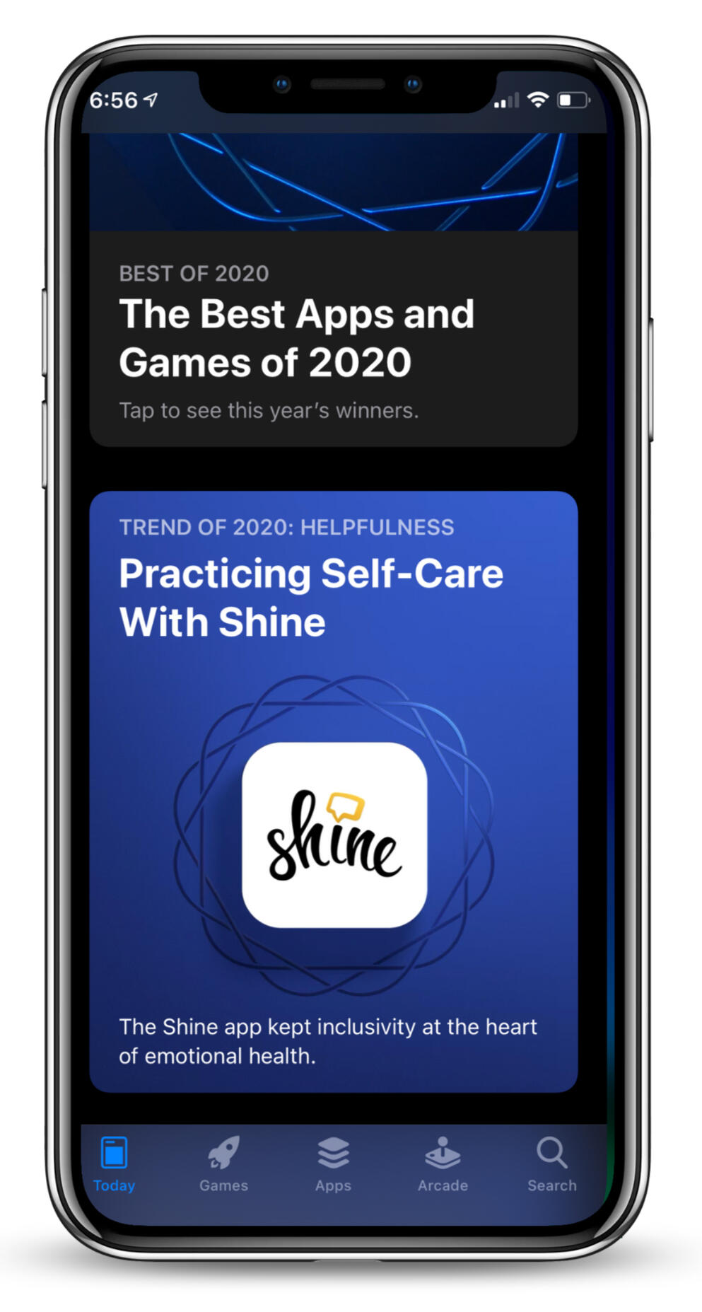 Shine app Best of 2020